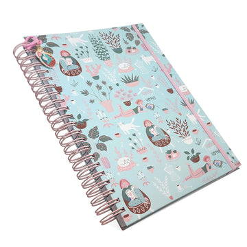 Caderno Wire-O A4 - Home Sweet Office